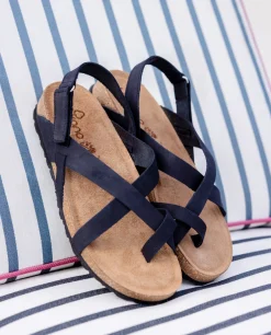 Sandalia Plana Jerba 718 Negro