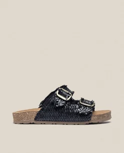 Sandalia Plana Jerba 143 Negro