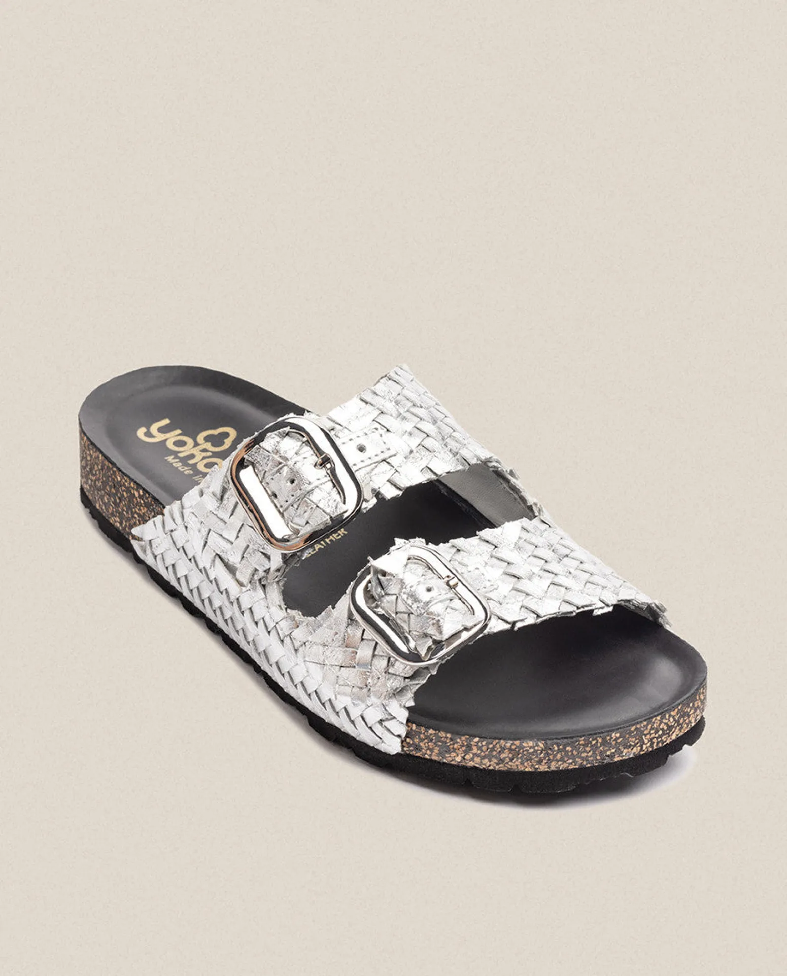 Sandalia Plana Jerba 143 Plata