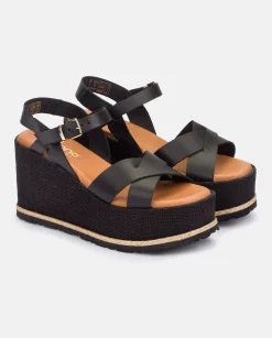 Sandalia Plana Lanzarote 003 Negro