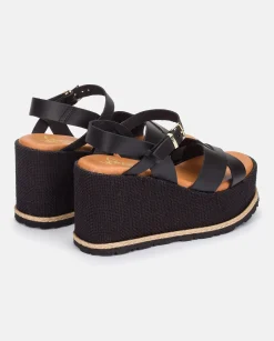 Sandalia Plana Lanzarote 003 Negro