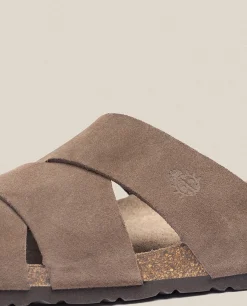 Sandalia Plana Macam 217 Beige