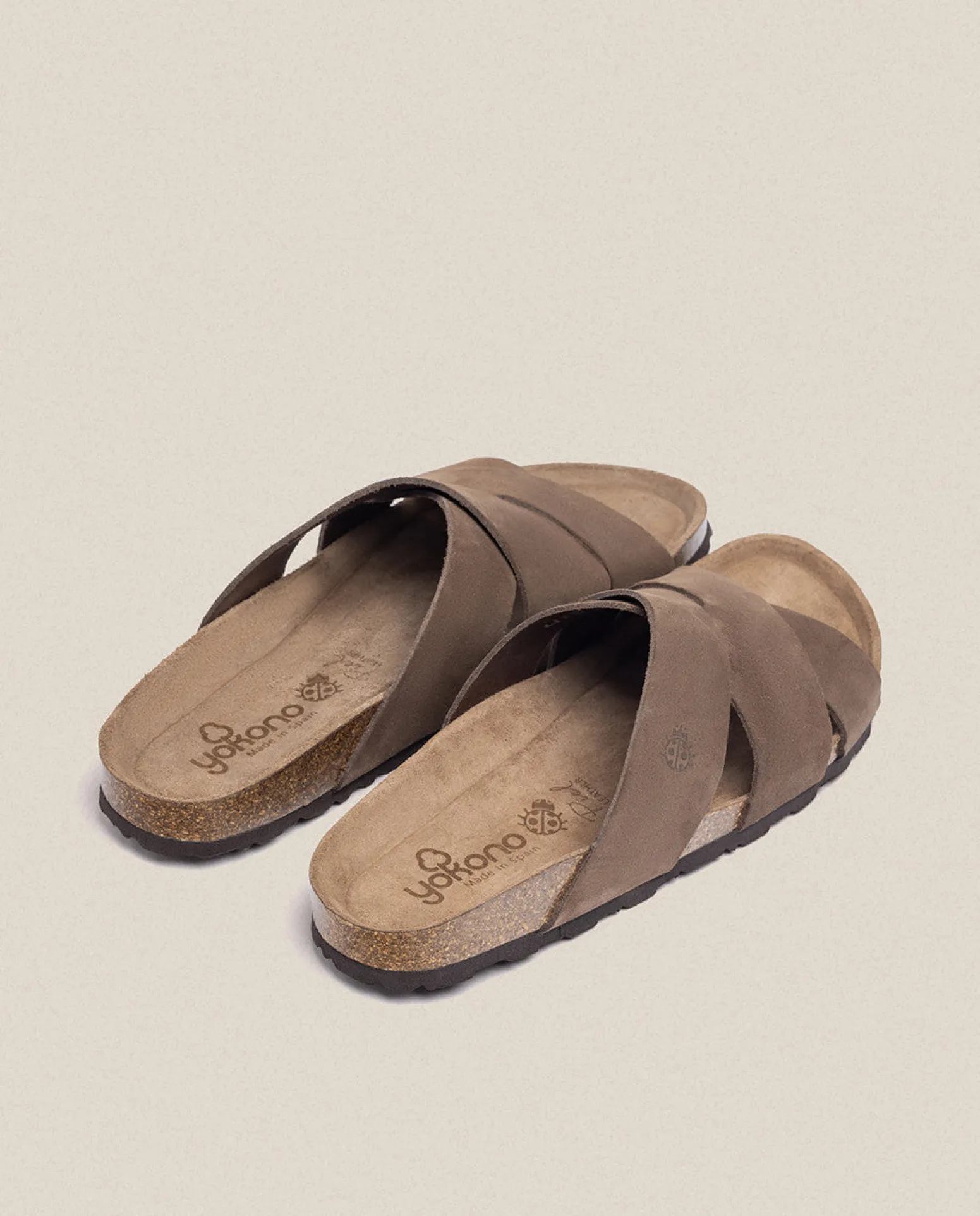 Sandalia Plana Macam 217 Beige