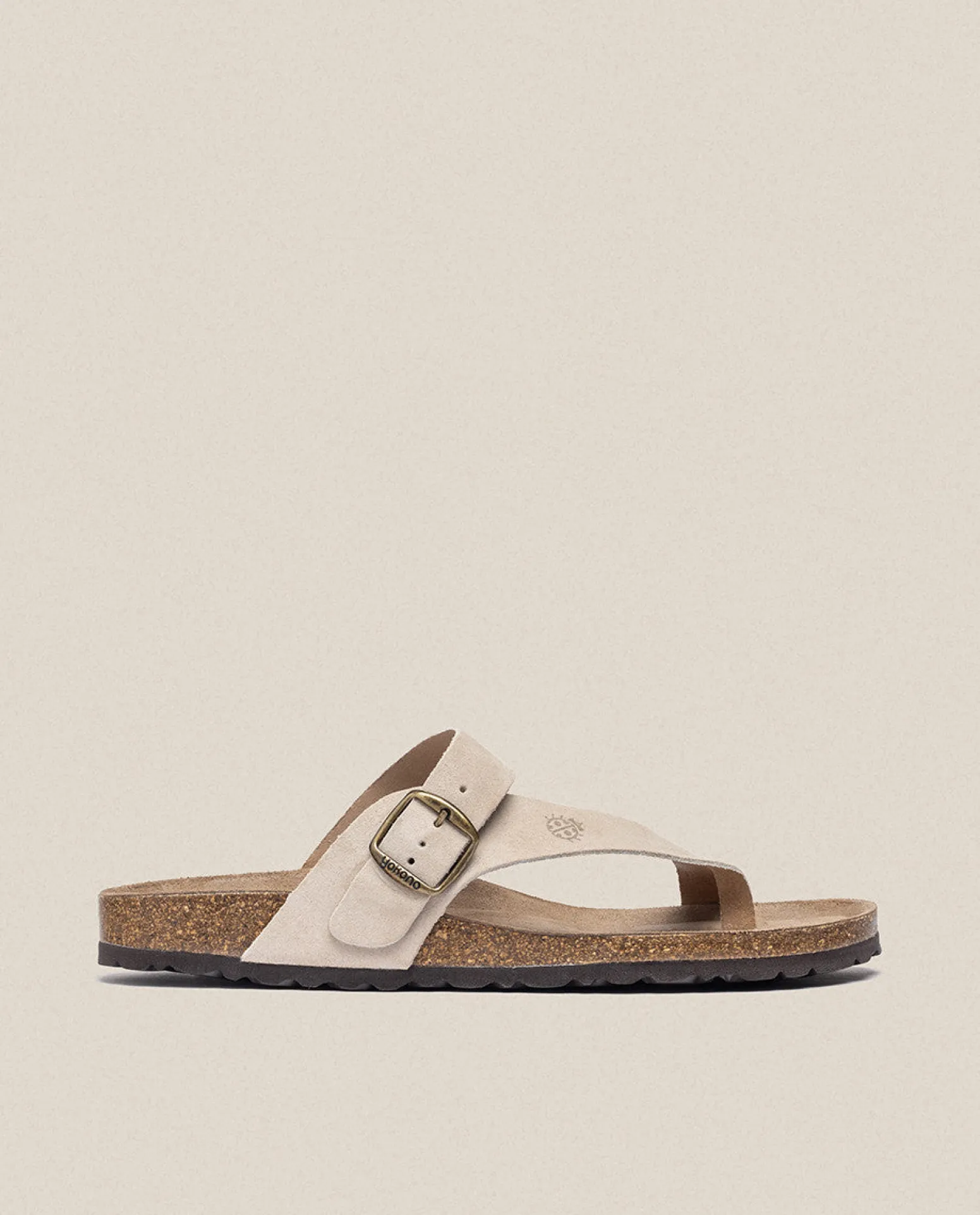 Sandalia Plana Macam 203 Beige