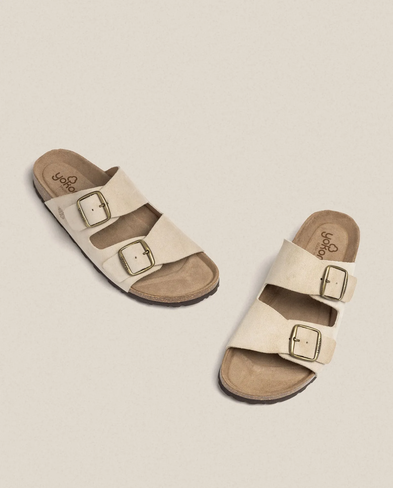 Sandalia Plana Macam 150 Beige