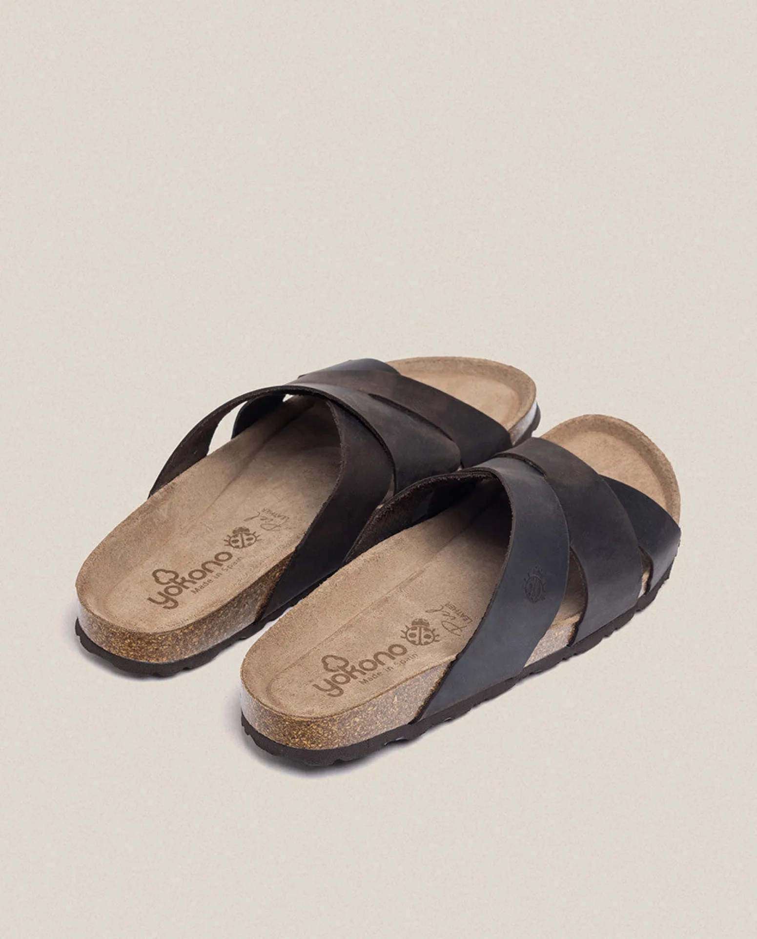 Sandalia Plana Macam 217 Marron