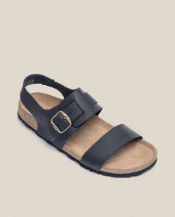 Sandalia Plana Macam 216 Negro