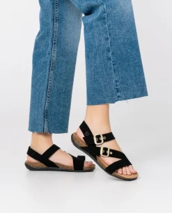Sandalia Plana Manacor 023 Negro