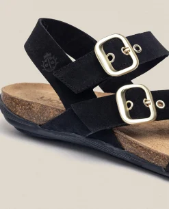 Sandalia Plana Manacor 023 Negro