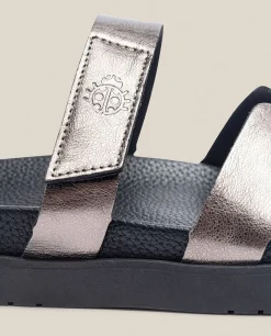 Sandalia Plana Morena 125 Gris
