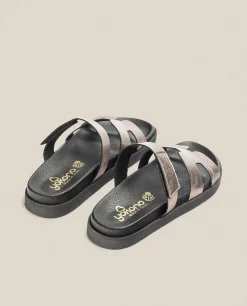 Sandalia Plana Morena 125 Gris