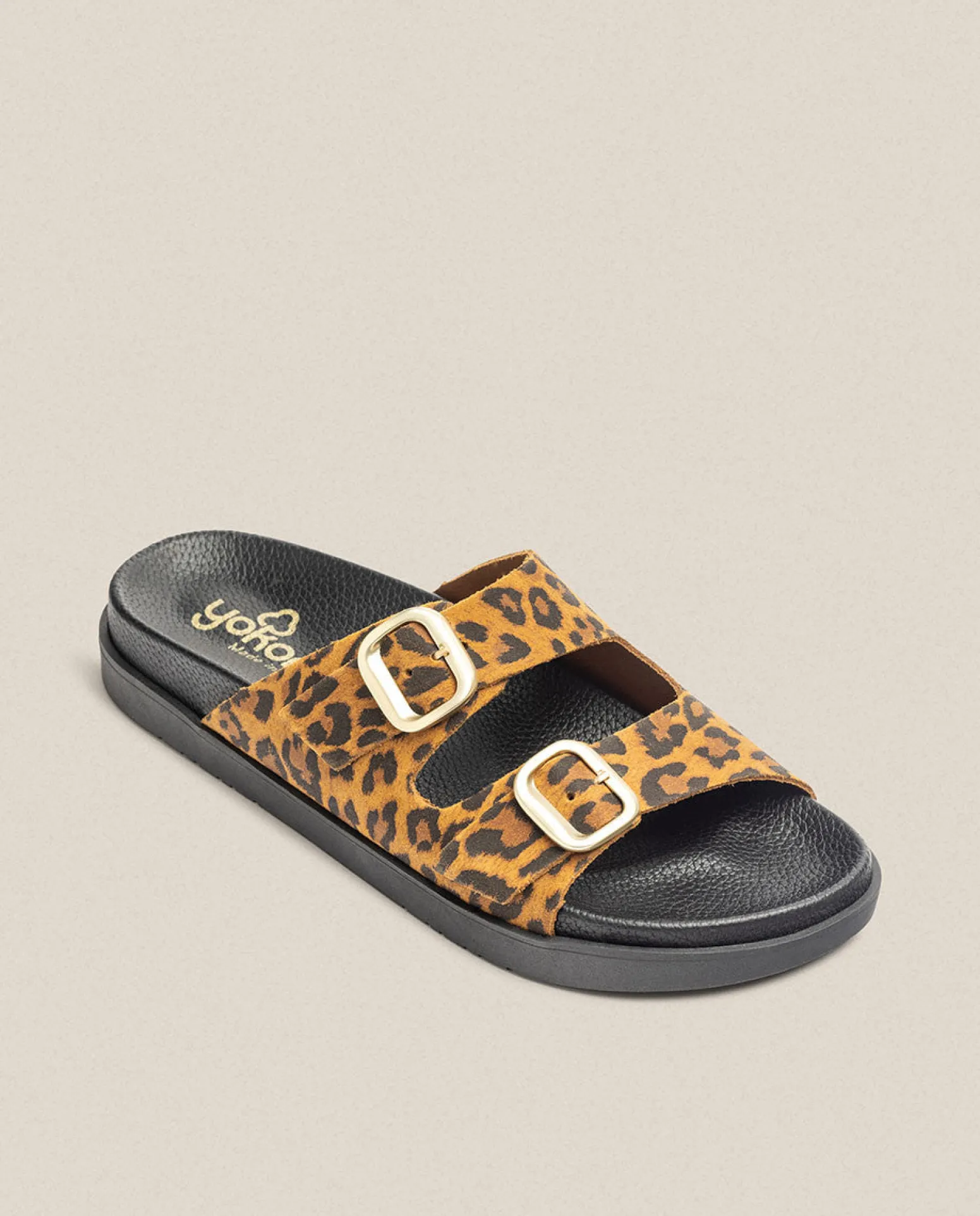 Sandalia Plana Morena 700 Leopardo