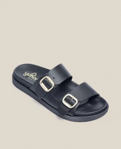 Sandalia Plana Morena 004 Negro