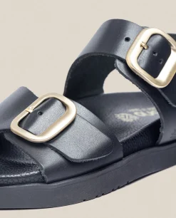 Sandalia Plana Morena 002 Negro