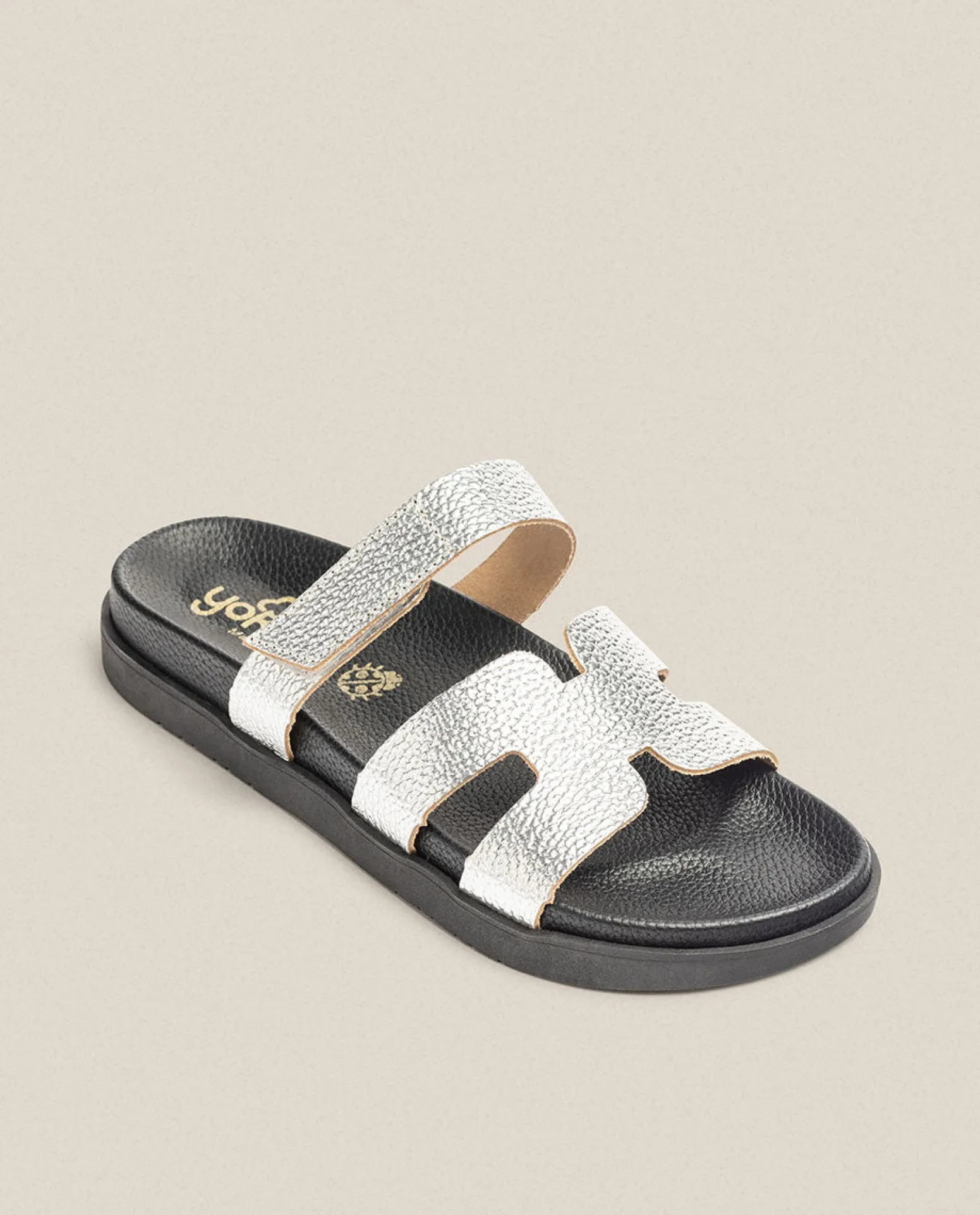 Sandalia Plana Morena 125 Plata