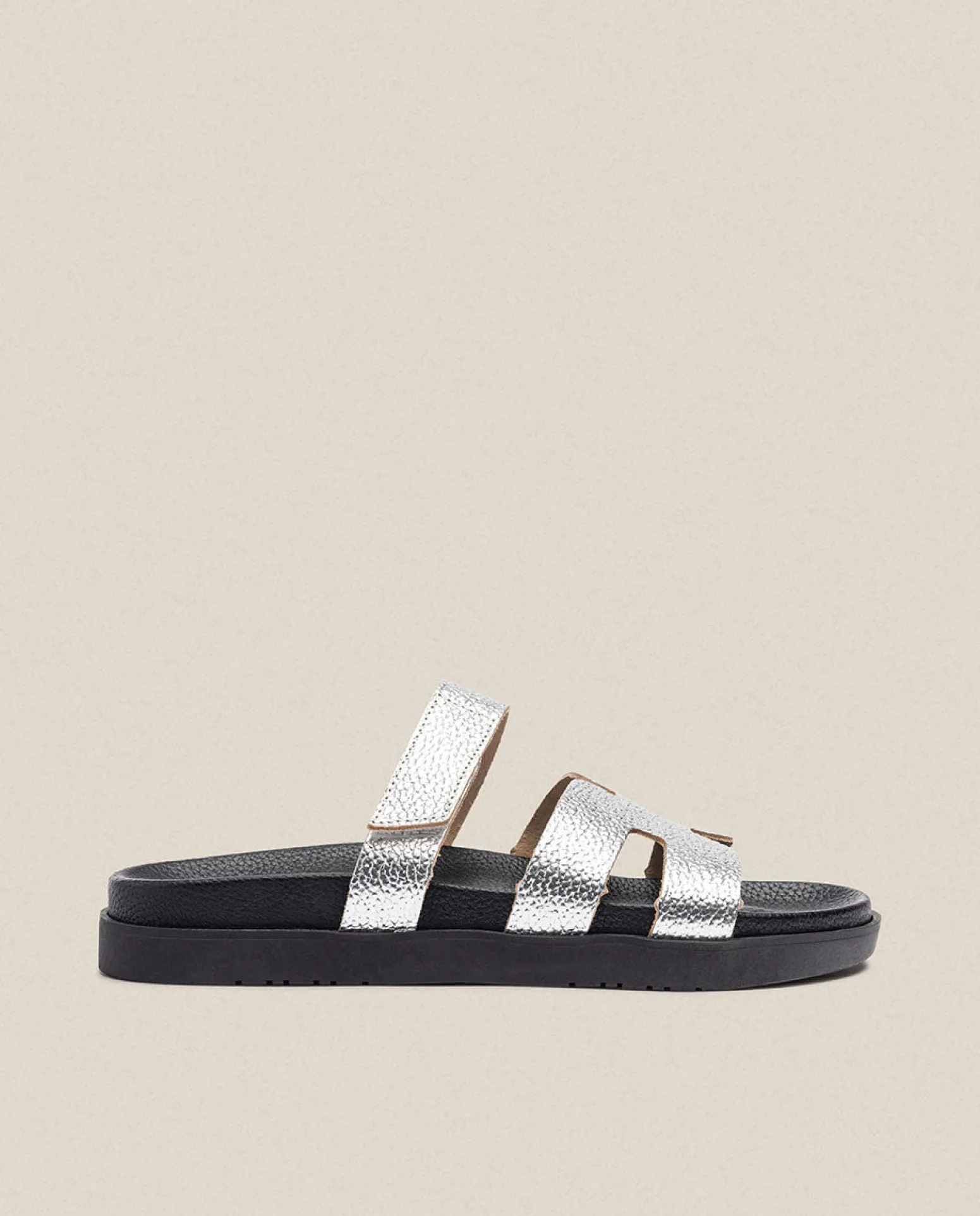 Sandalia Plana Morena 125 Plata