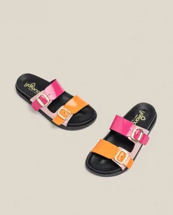 Sandalia Plana Morena 004 Rosa