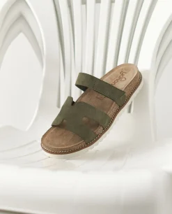Sandalia Plana Petra 125 Verde