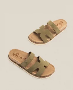 Sandalia Plana Petra 125 Verde