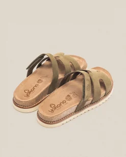 Sandalia Plana Petra 125 Verde