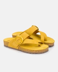 Sandalia Plana Rolan 113 Amarillo