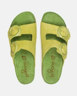 Sandalia Plana Rolan 700 Verde