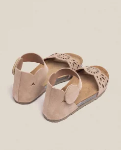 Sandalia Plana Villa 086 Beige