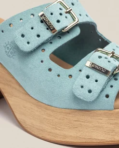 Sandalia Tacón Bonai 003 Azul