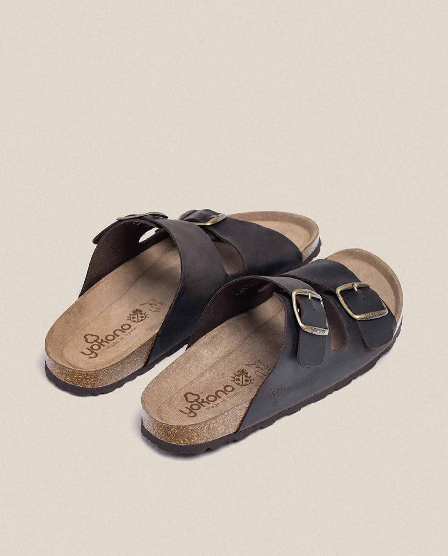 Sandalias Planas Macam 150 Marron