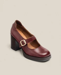 Zapato De Tacón KOLIN-010 Burdeos