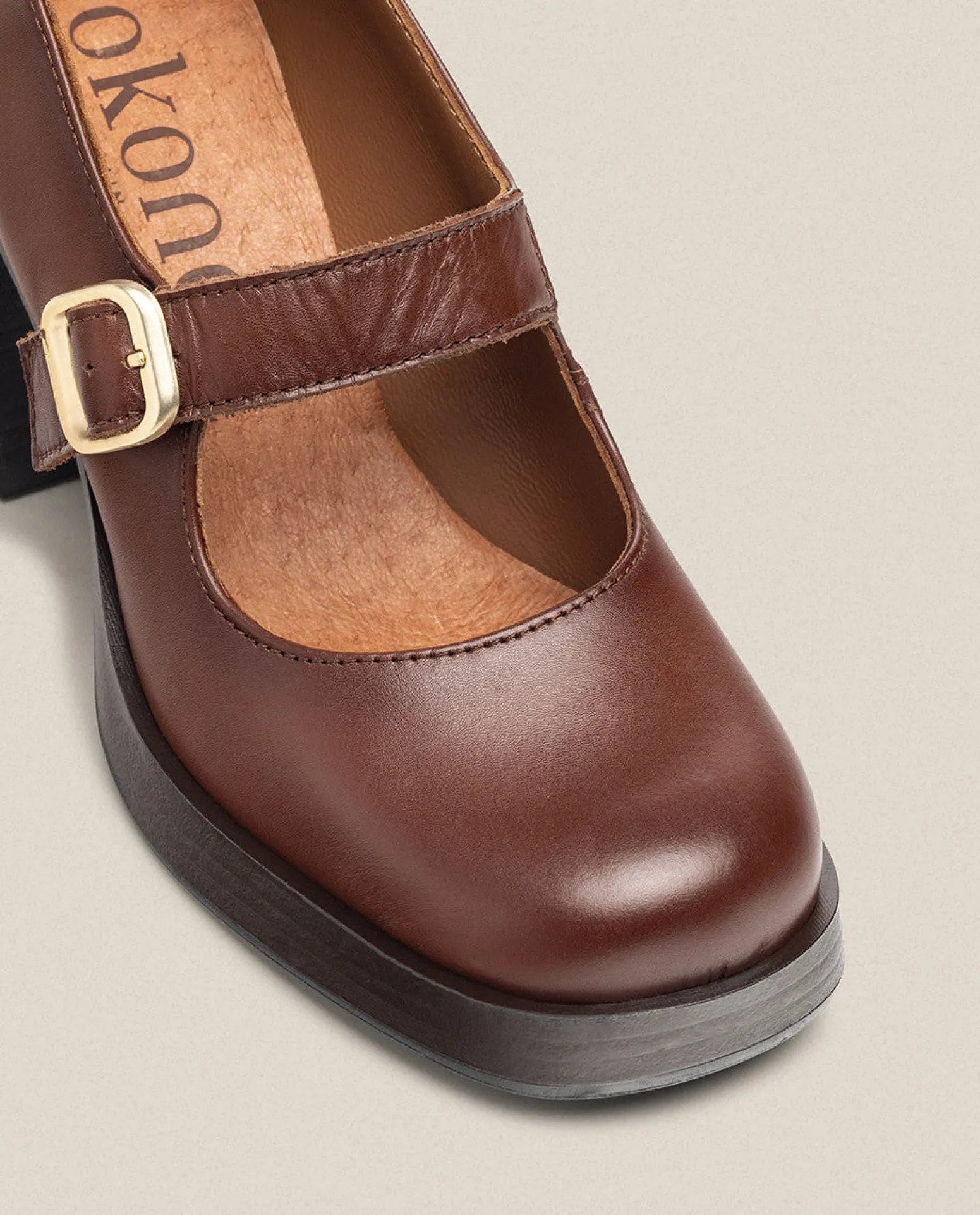 Zapato De Tacón KOLIN-010 Marrón