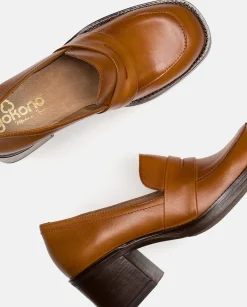 Zapato De Tacón Landas 001 Cuero