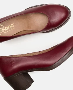 Zapato De Tacón LILLE-007 BURDEOS