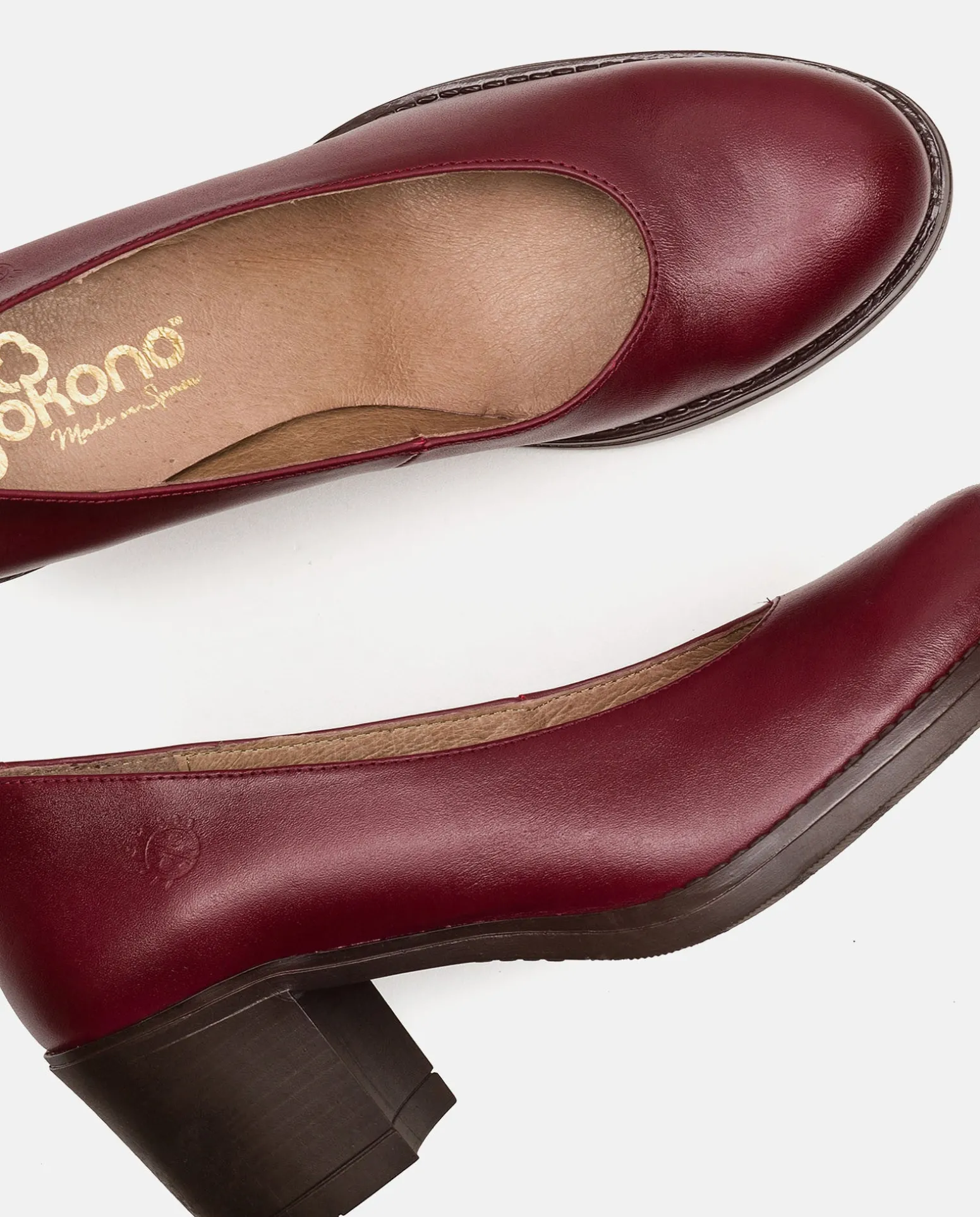 Zapato De Tacón LILLE-007 BURDEOS
