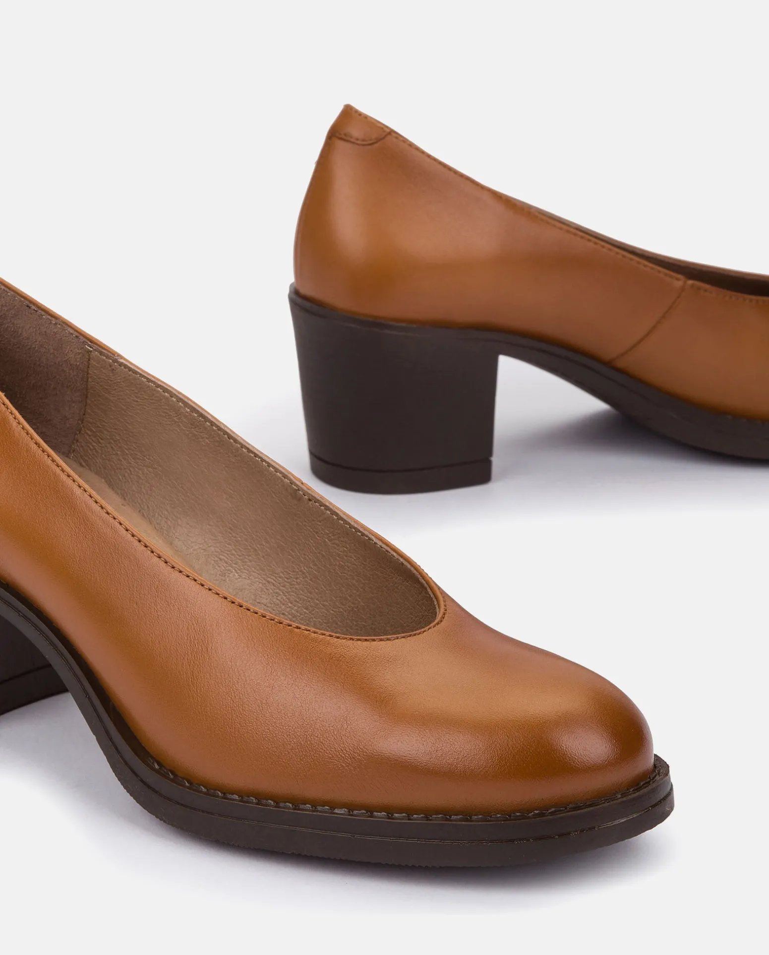 Zapato De Tacón LILLE-007 CUERO