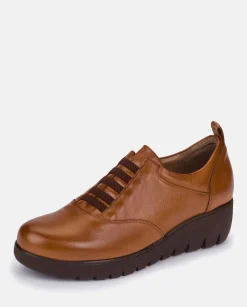 Zapato Plano Atenas 035 Cuero