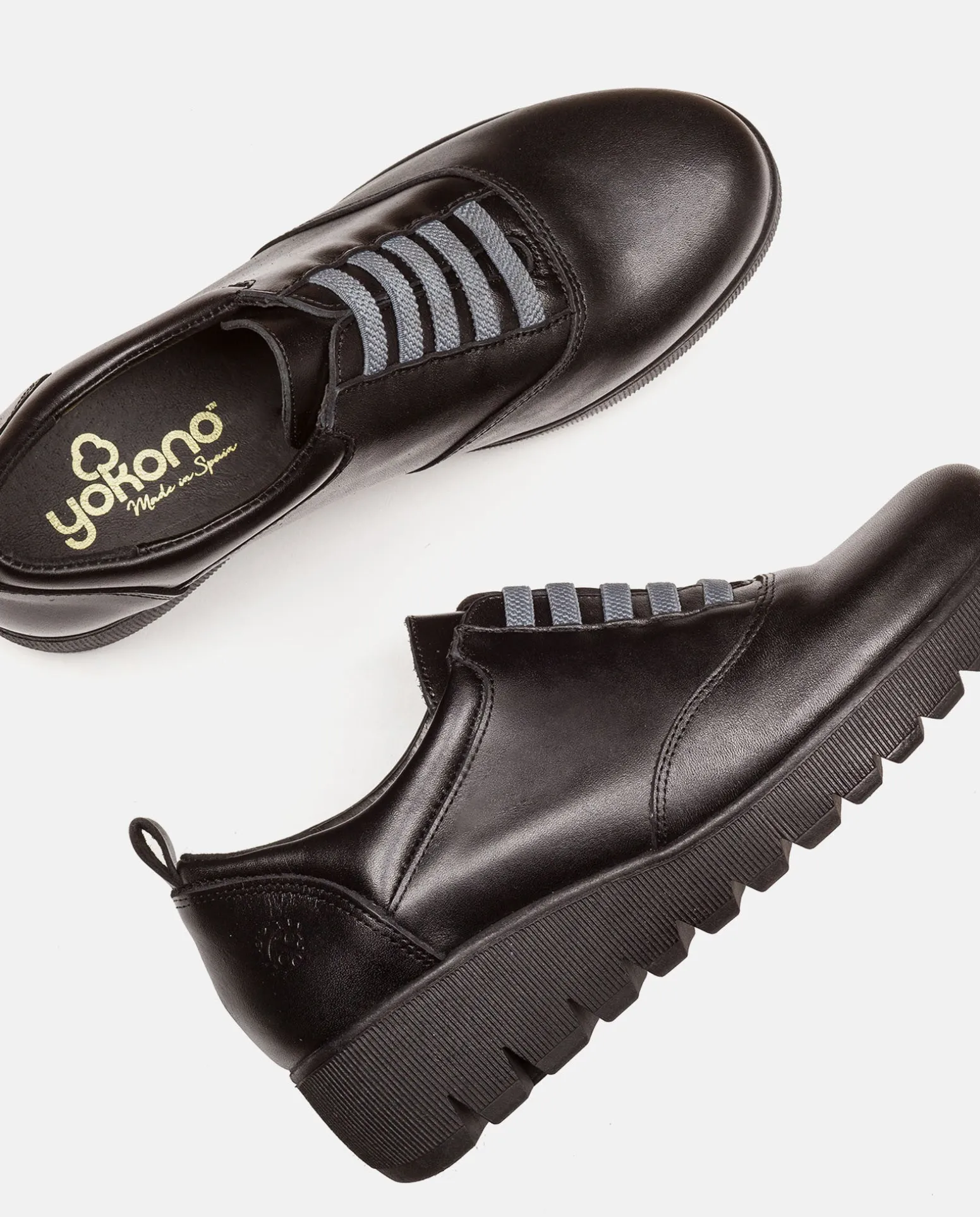 Zapato Plano Atenas 035 Negro