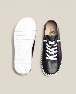Zapato Plano Flow 004 Negro