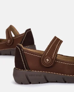 Zapato Plano Olba 005 Marron