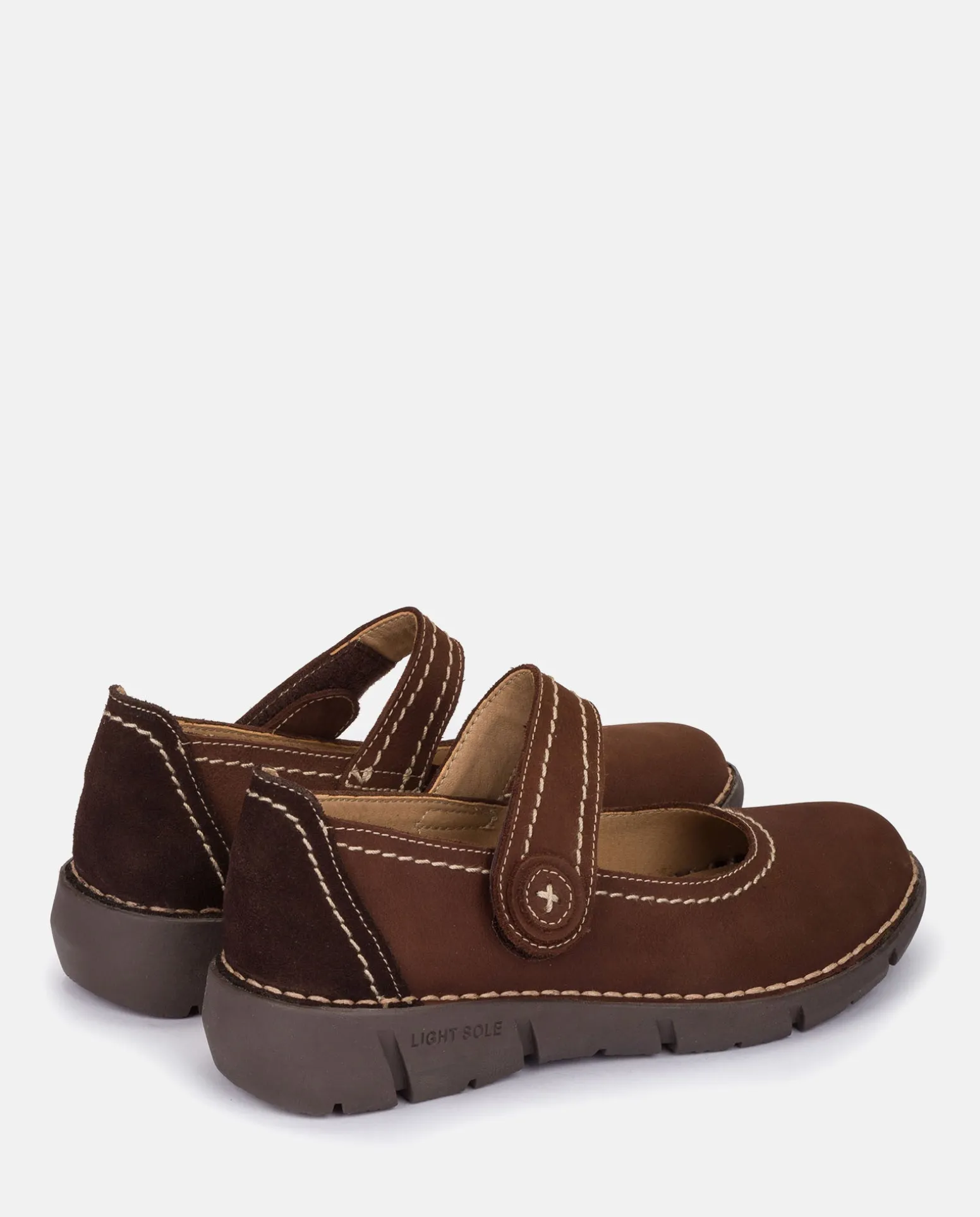 Zapato Plano Olba 005 Marron
