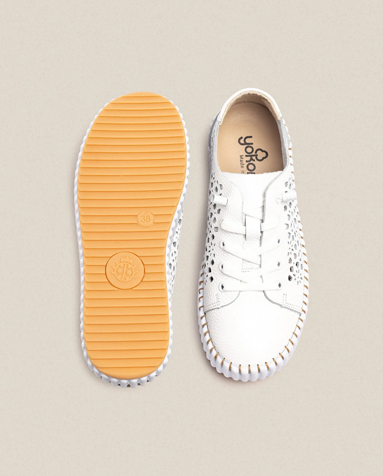 Zapato Plano Sintra 002 Blanco