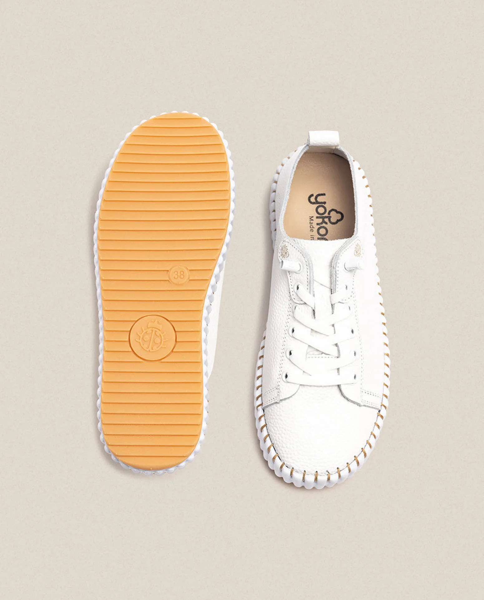 Zapato Plano Sintra 004 Blanco