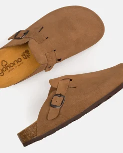 Zapato Plano Zueco 599 Marrón