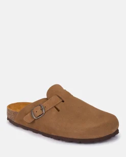 Zapato Plano Zueco 599 Marrón